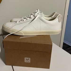Veja ESPLAR LEATHER WHITE Shoes NEW